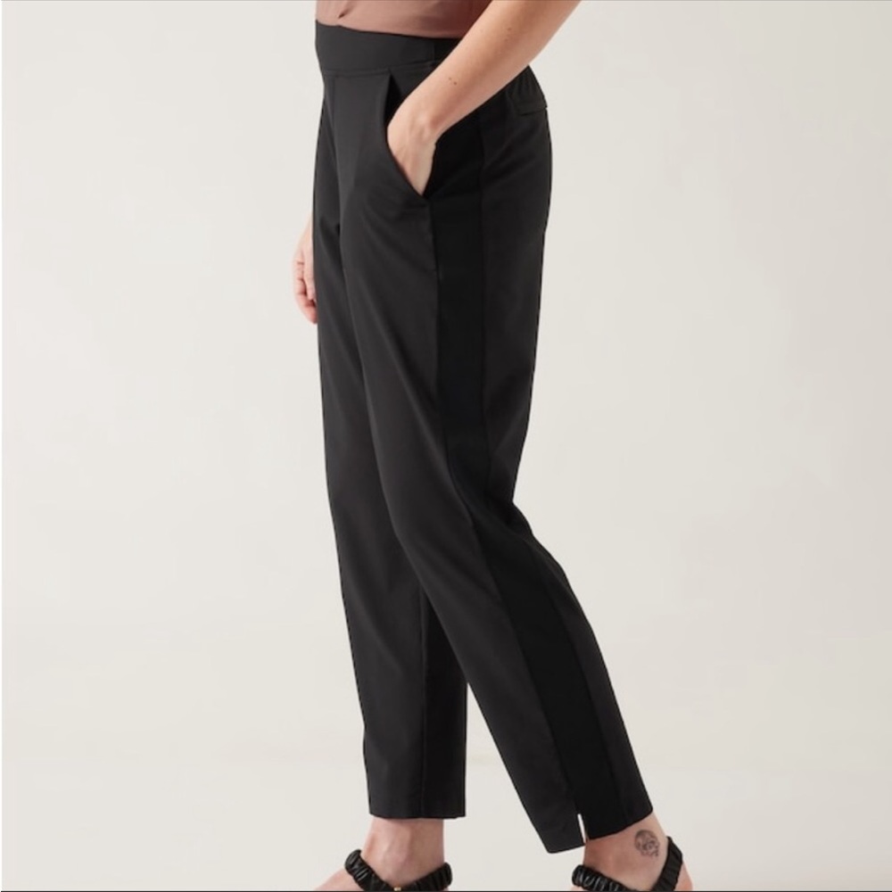 Athleta Brooklyn ankle pant black size 16